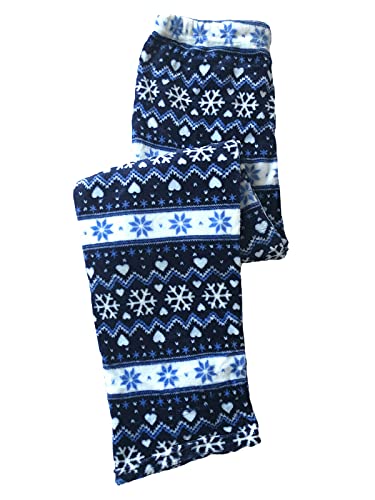 Ultra-Soft Women's Fleece Pajama Pants - Cozy Lounge Sleepwear & PJ Bottoms for Relaxing at Home, Sleeping, and Winter Comfort