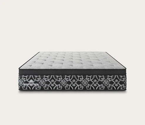 Onyx Plush Euro Top Mattress - Premium Comfort for Back Pain Relief & Pressure Relief - Perfect for Side Sleepers, Couples & Guest Rooms