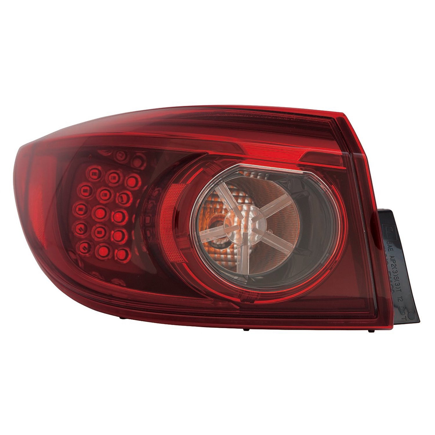 MA2804114OE Standard Tail Light Assembly - Compatible with Multiple Car Models - Perfect for Replacement & Repair - Enhances Vehicle Safety & Style