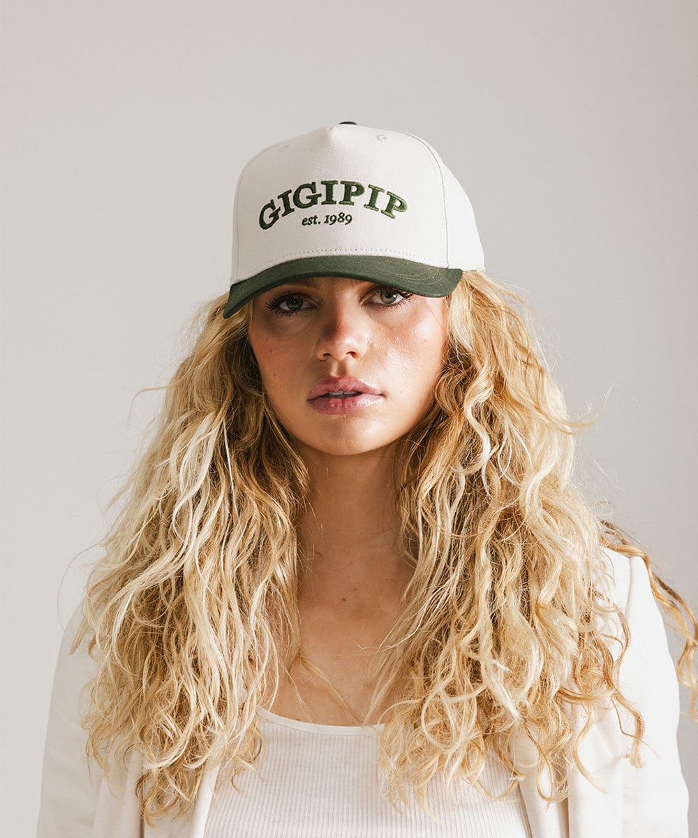 Gigi Pip Women's Vintage Trucker Hat - Adjustable Snapback Cap for Outdoor, Travel & Casual Wear