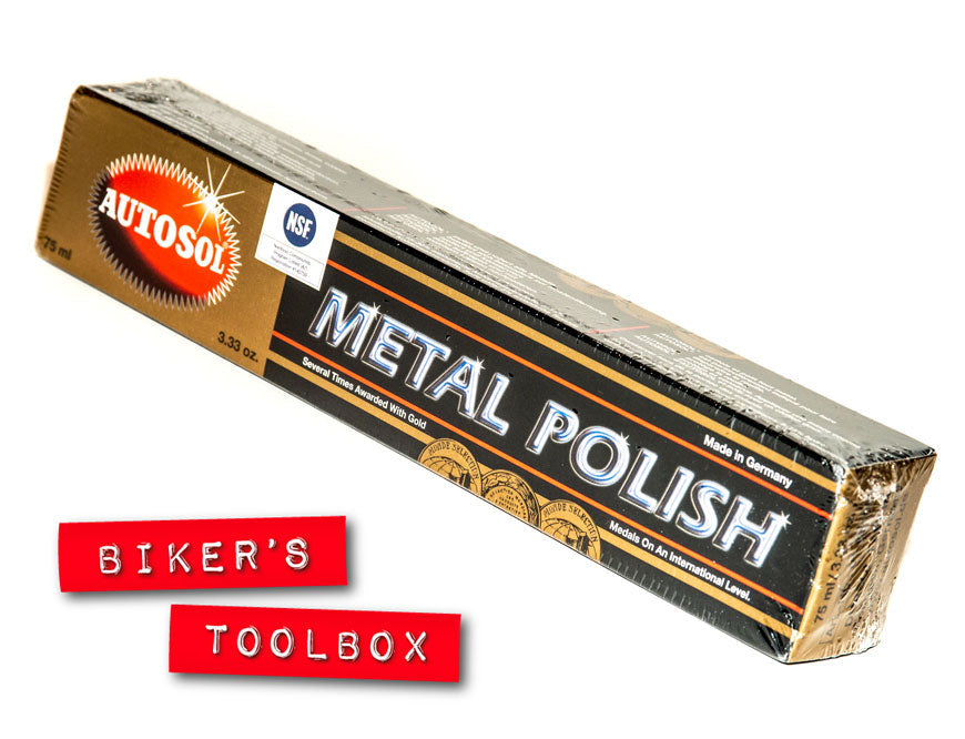 Solvol Autosol Premium Metal Polish – Restores Shine to Chrome, Stainless Steel & More – Ideal for Cars, Motorcycles & Household Metal Cleaning