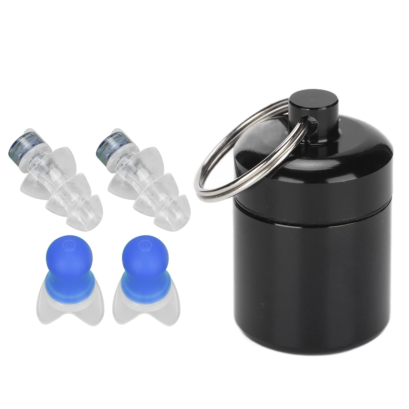 Noise Cancelling Ear Plugs - Reusable & Washable Hearing Protection for Concerts, Nightclubs, Sleeping & Studying - Soft Comfort Earplugs for Noise Reduction