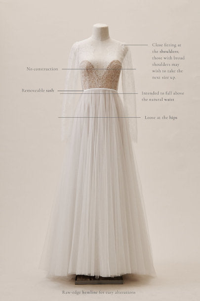 Watters Rutledge Elegant Evening Gown - Formal Wedding Dress & Prom Gown for Special Occasions