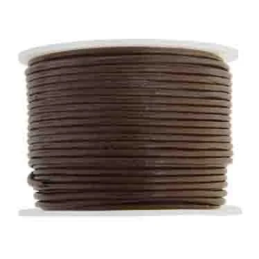 1.5mm Brown Leather Cord - 25m (82ft) Premium Leather String for Jewelry Making, DIY Crafts, Bracelets & Necklaces - Strong & Durable Leather Rope for Beading, Macrame, Keychains & Home Decor