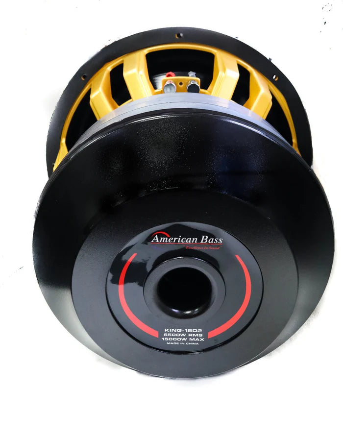 American Bass King 12 Inch Car Subwoofer - 6500 Watts RMS Power - High Performance Bass for Car Audio & Truck Sound Systems | Perfect for Deep Bass Music, Parties & Custom Car Stereo Upgrades
