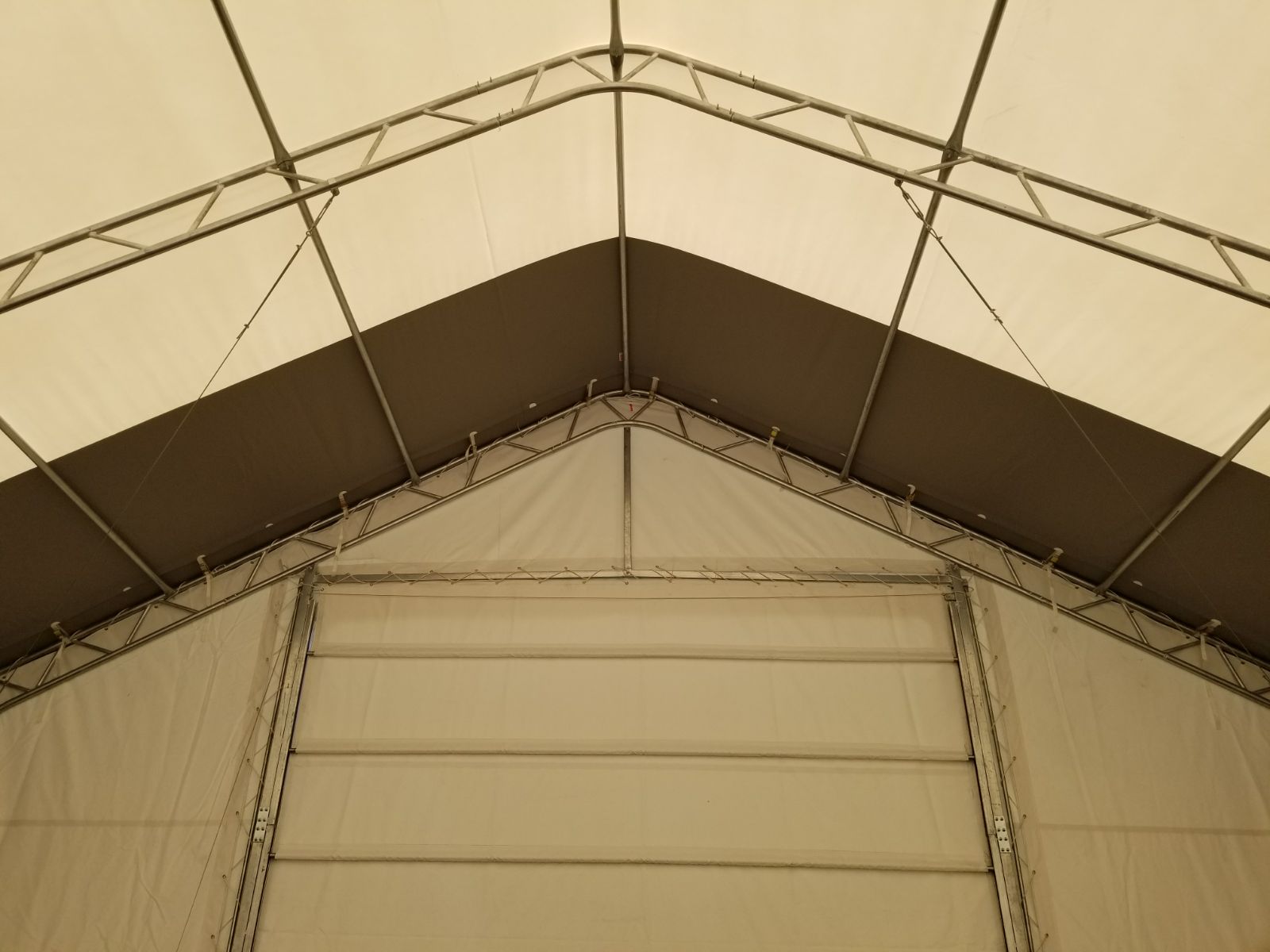 30' Wide Double Truss Storage Building - Heavy Duty Portable Shelter for Farm, Industrial & Commercial Use | Durable Outdoor Storage for Equipment, Vehicles & Supplies