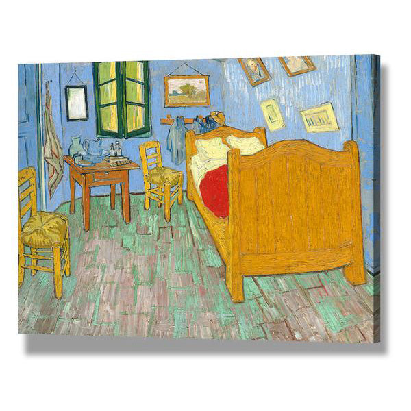 Vincent Van Gogh The Sea at Les Saintes Wall Art - Canvas Painting Print for Living Room, Bedroom & Office Decor | Modern Home Wall Decor