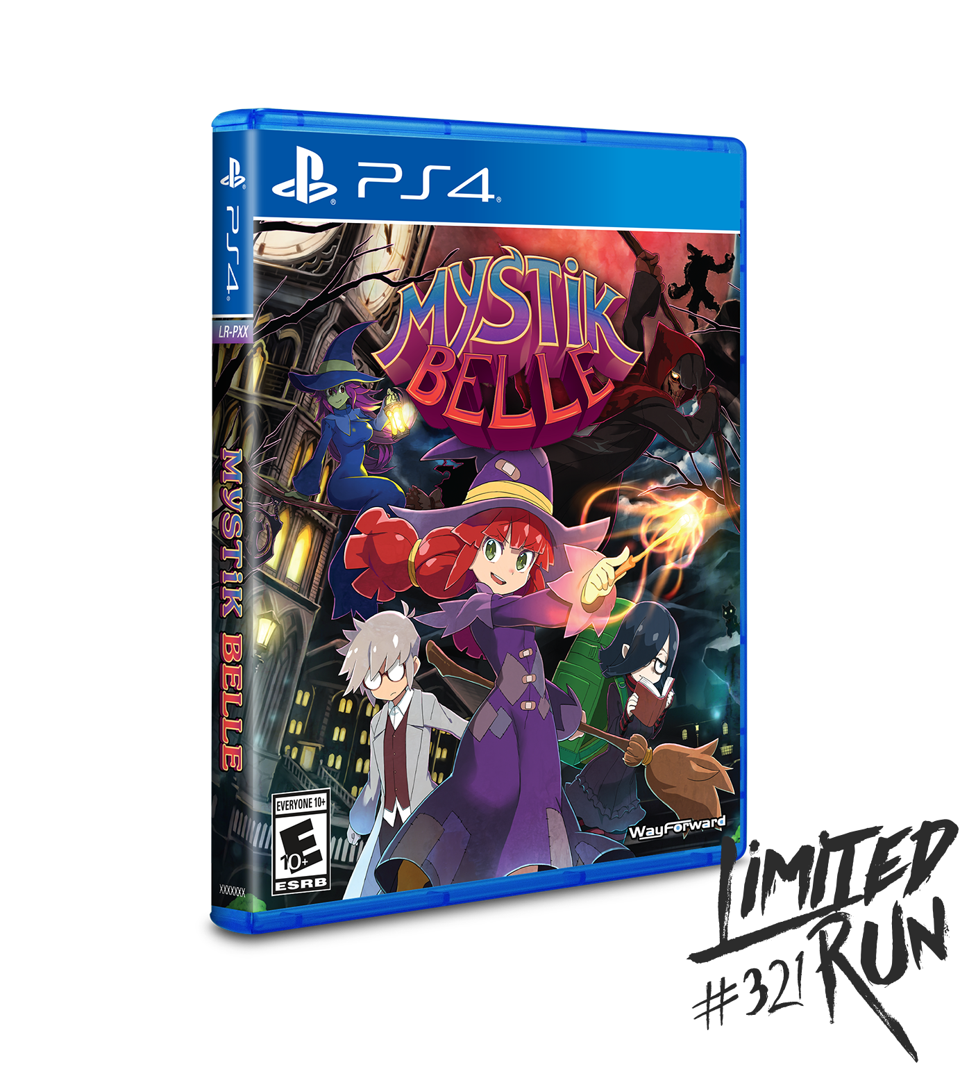 Limited Edition Mystik Belle PS4 Game - Collector's Edition for PlayStation 4 | Retro-Inspired Adventure Game for Horror Fans | Perfect for Halloween Gaming Nights & Collector's Displays