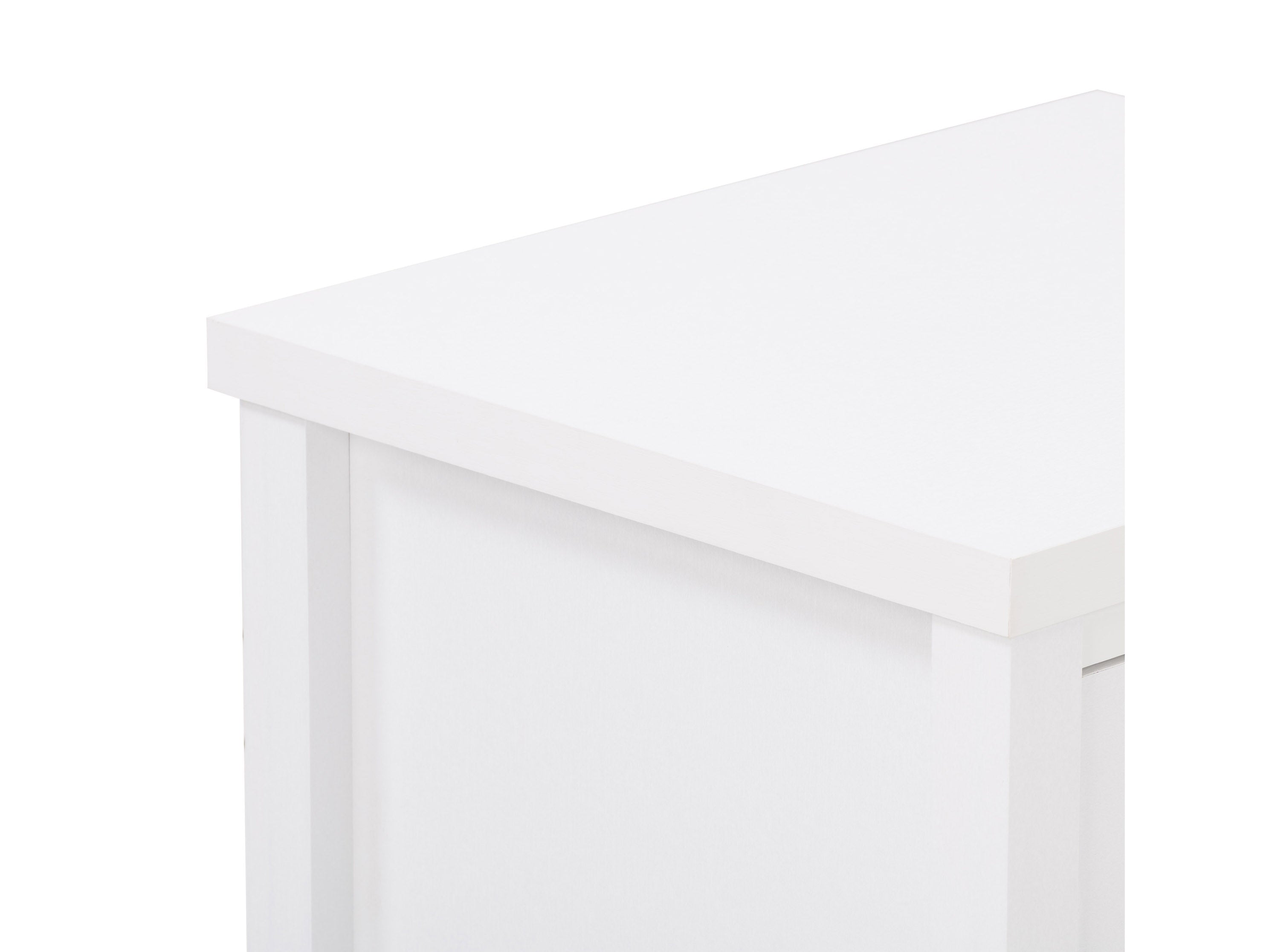 White 6-Drawer Dresser - Modern Wooden Chest of Drawers for Bedroom Storage & Organization | Perfect for Clothes, Linens & Accessories