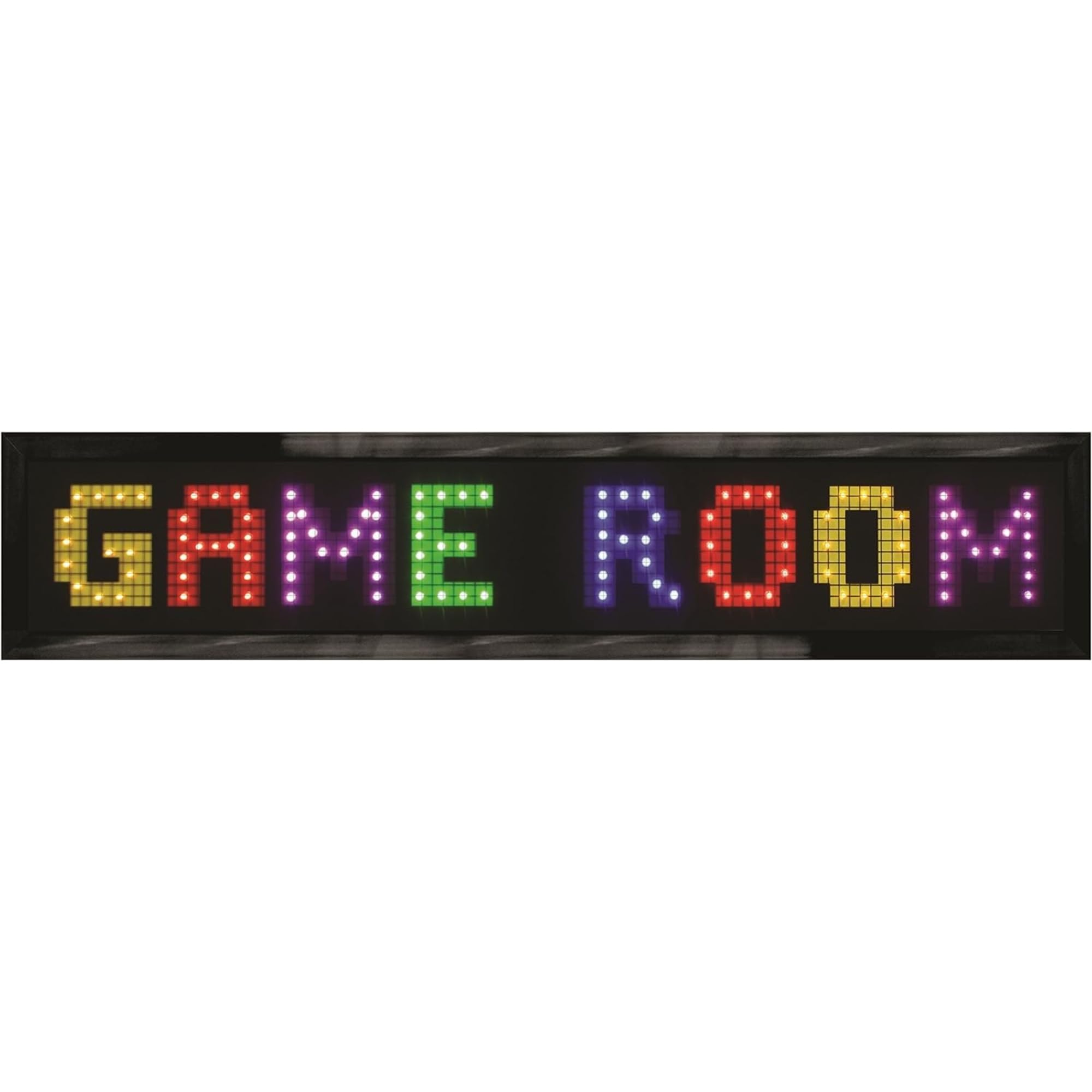 Vintage LED Wall Sign - Retro Neon Light for Bar, Man Cave & Game Room