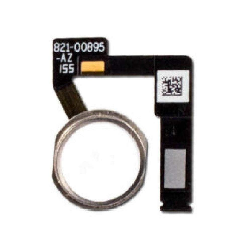 Original iPad Pro 10.5 | 12.9 (2nd Gen) | Air 3 Home Button Replacement - White & Silver - Perfect for DIY Repairs & Screen Fixes