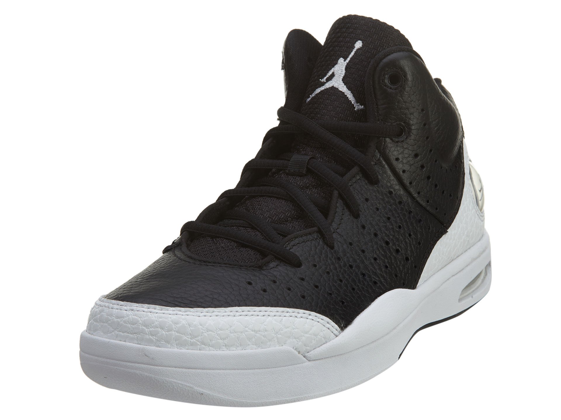 Jordan Flight Tradition 819472 010 Men's Black/White Basketball Shoes - Lightweight Cushioned Sneakers for Training, Gym Workouts & Casual Streetwear