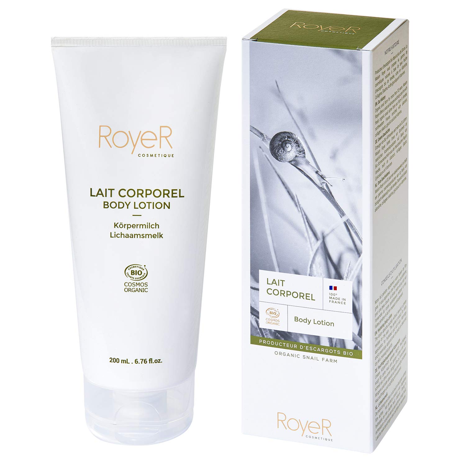 Snail Mucin Body Lotion - Hydrating & Anti-Aging Moisturizer for Dry Skin - Perfect for Daily Skincare Routine & Nighttime Use