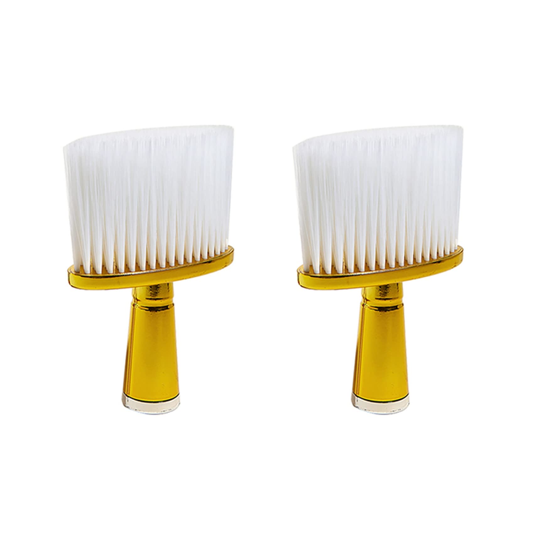XIDIT 2X Soft Hair Brush - Professional Neck & Face Duster for Barbers, Hair Styling & Cutting Tools - Gold | Perfect for Salon, Barber Shop & Home Hair Care