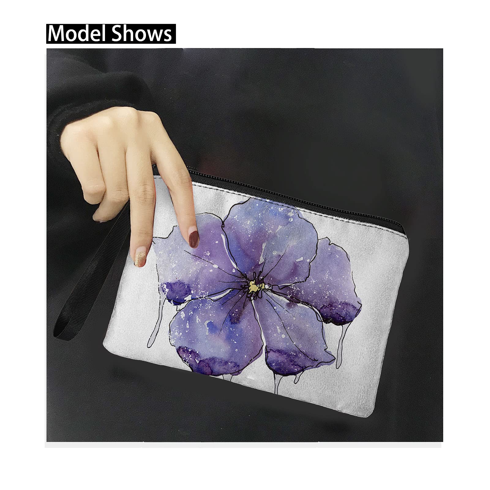 Jeiento Waterproof Sea Turtle Coin Purse - Travel Makeup Bag for Women