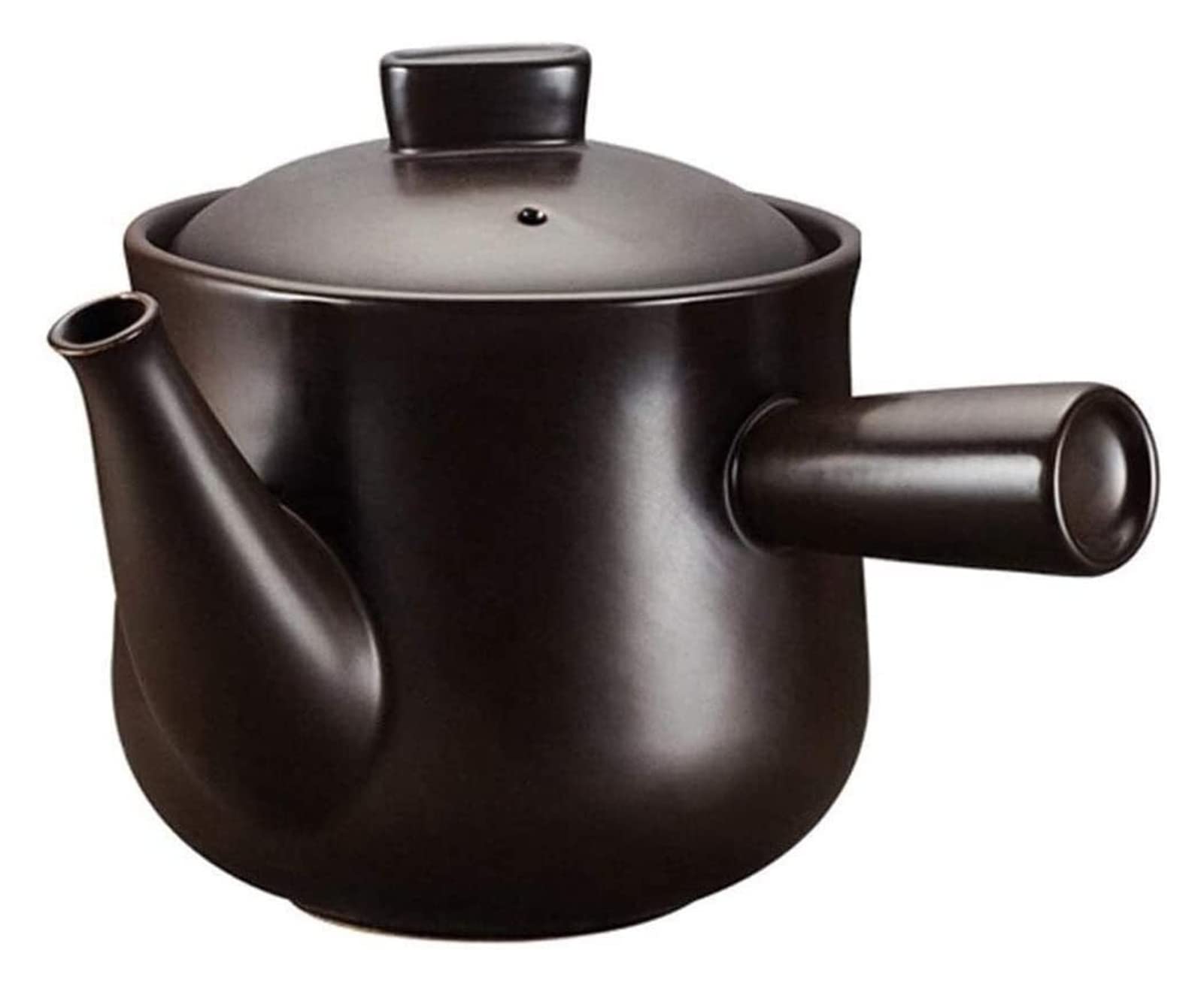 Traditional Chinese Ceramic Cookware Pot - 1.8L Herbal Medicine Decoction Casserole for Home Use | Perfect for Brewing Chinese Herbs, Slow Cooking & Serving Soups