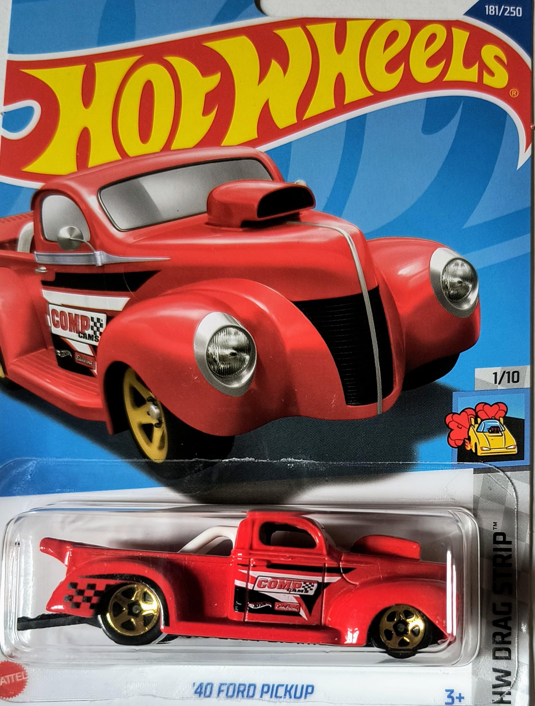 Hot Wheels Classic Hot Rods 1:64 Scale Die-Cast Model Cars - 5-Piece Collector's Set for Kids & Adults - Perfect for Display, Play & Gifts