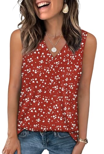5-red White Flowers