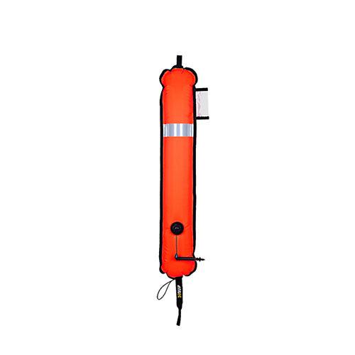 XDeep Closed DSMB 90cm - Compact Surface Marker Buoy for Scuba Diving | Emergency Signaling Device for Underwater Safety | Perfect for Ocean, Cave & Technical Diving