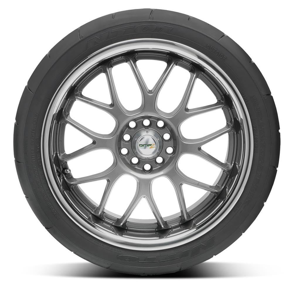 Nitto NT01 High Performance Tire 225/45R17 91Z - Ultra Grip Racing Tires for Track & Street Use - Perfect for Sports Cars, Drifting & High-Speed Performance Driving