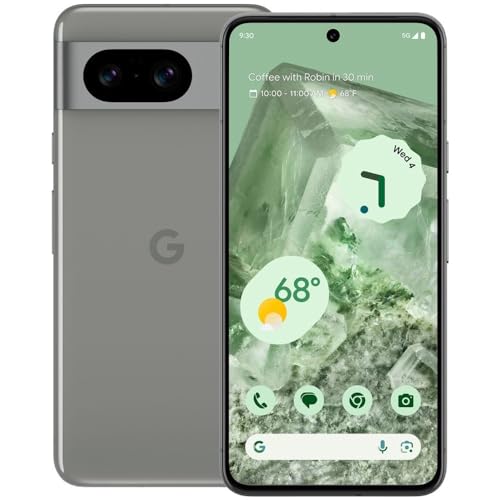 Google Pixel 8 5G Unlocked Smartphone - 128GB Storage, 8GB RAM, 6.2
