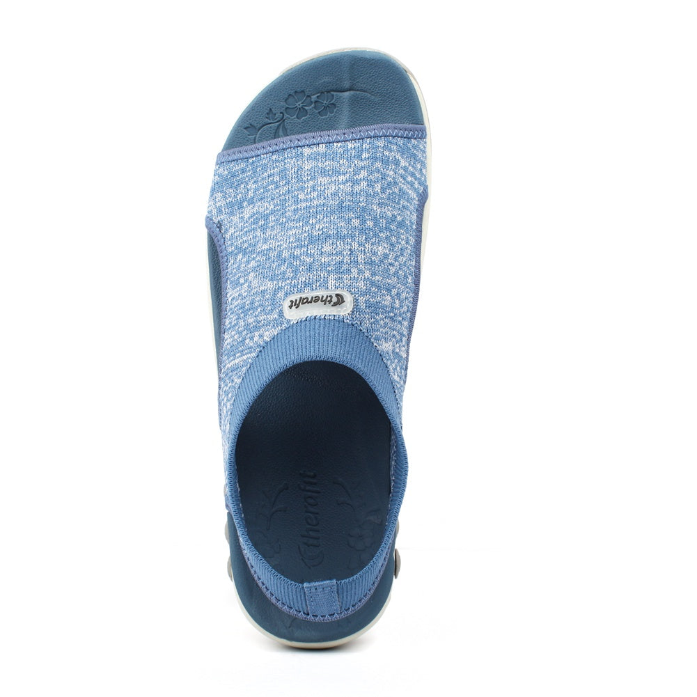 Carmel Women's Comfortable Stretch Fabric Sandals - Breathable & Lightweight for Summer, Beach, and Casual Wear
