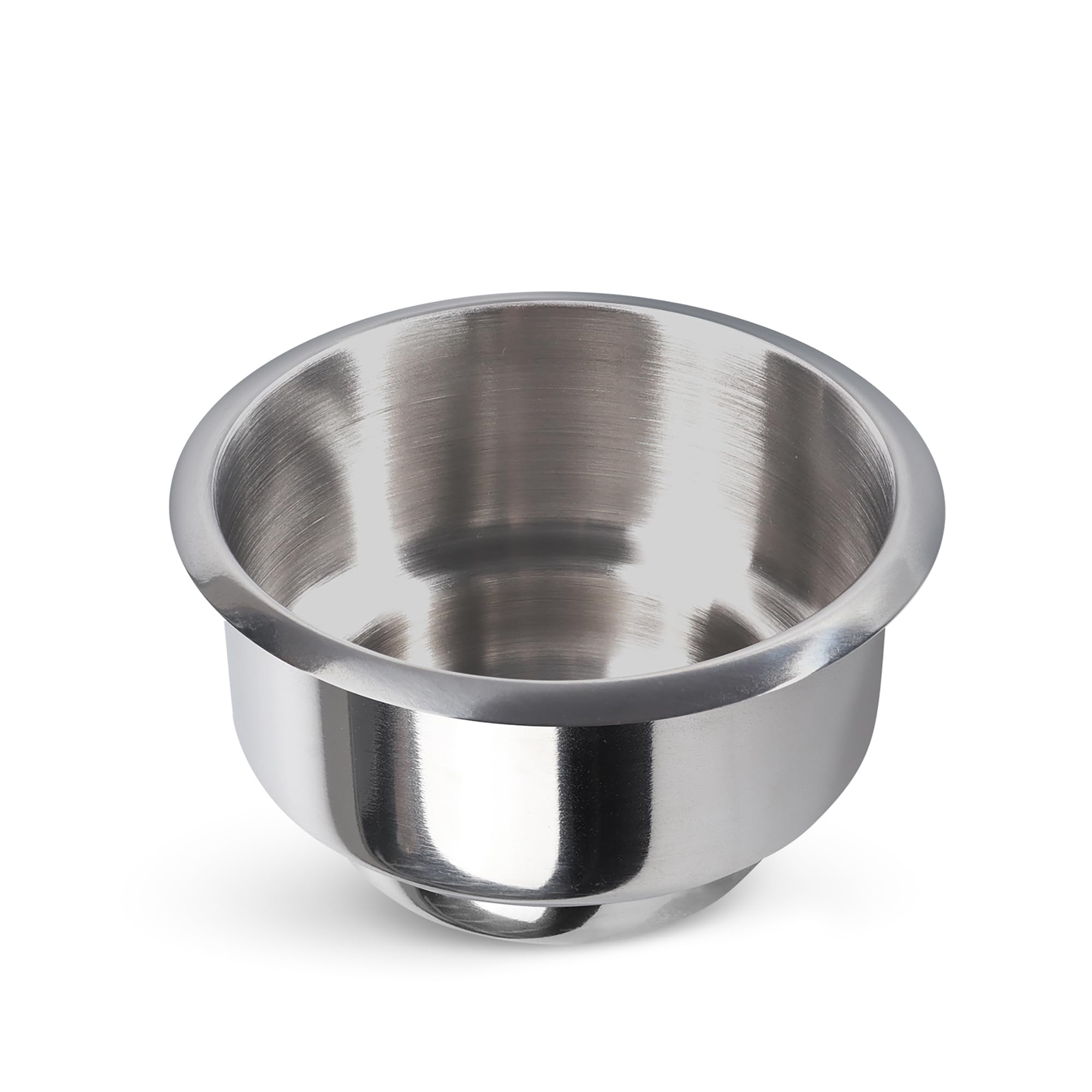 GSE Games & Sports Expert Stainless Steel Cup Holder - Universal Drop-in Drink Holder for Poker Tables, Office Desks, Boats, RVs, Cars & Trucks - Perfect for Gaming, Travel, Work & Outdoor Activities