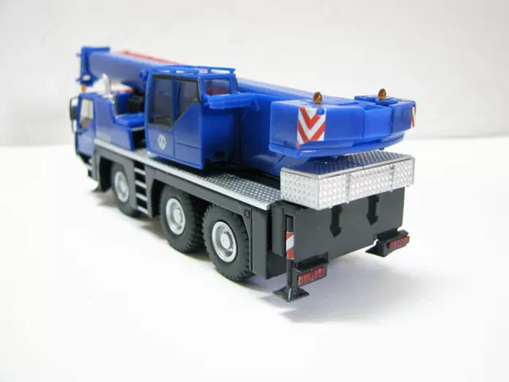 1:87 Scale Herpa Liebherr LTM 1045/1 German Federal Technical Relief Agency Diecast Crane Model - Mini Construction Vehicle Toy for Collectors & Hobbyists | Perfect for Display, Gifts & Diorama Scenes