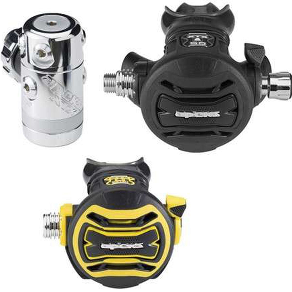 Apeks XTX50 & XTX40 Scuba Diving Regulator Set - First & Second Stage for Professional Divers - Perfect for Deep Sea Diving & Underwater Exploration