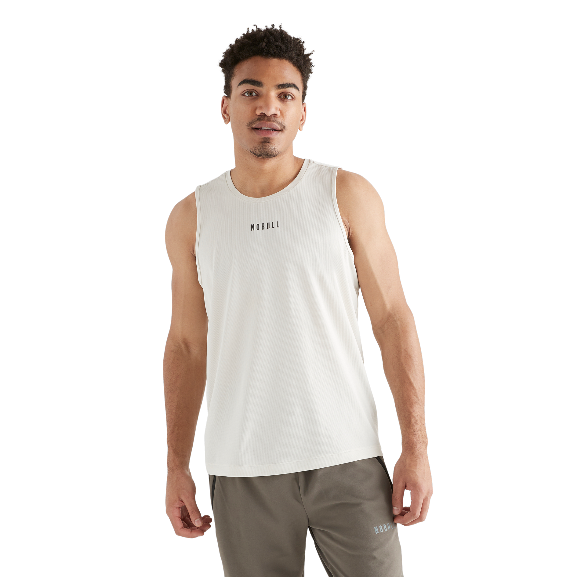 Deltapeak® Men's Micro Textured Tank Top - Lightweight & Breathable for Gym, Running & Summer Outfits