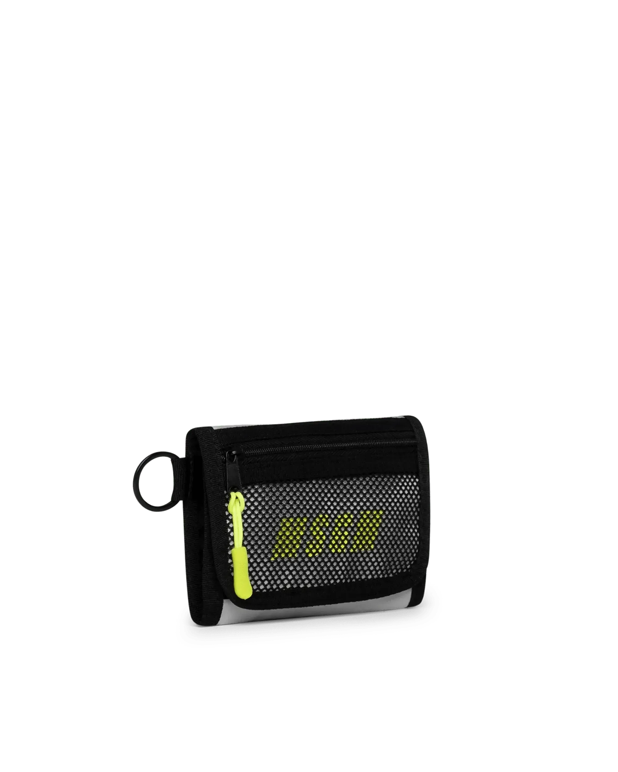 Mesh Front Velcro Wallet - Secure & Stylish Slim Wallet for Men & Women - Perfect for Travel, Gym, and Everyday Use