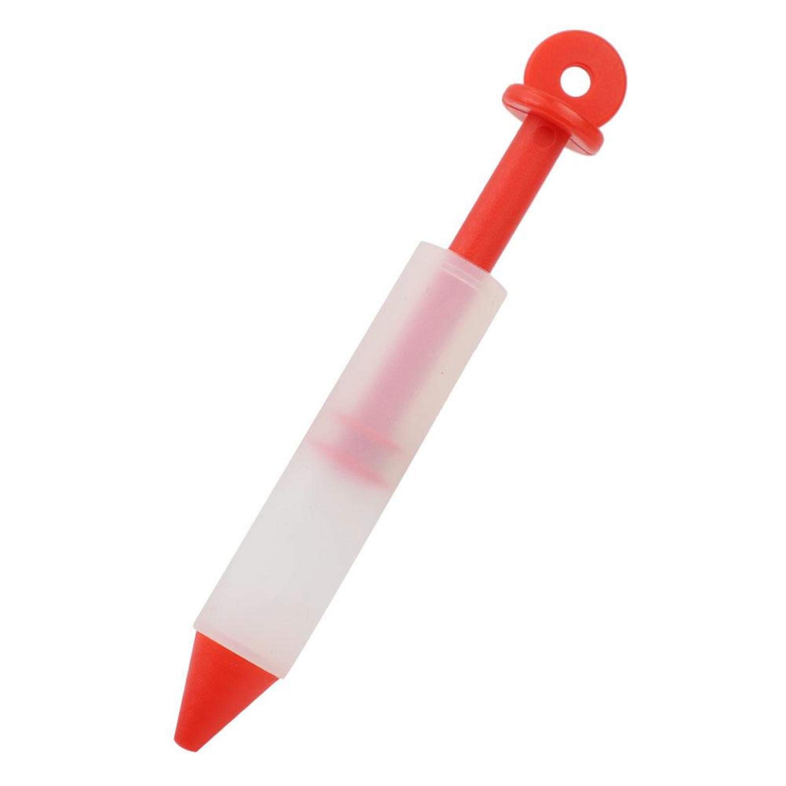 Premium Cake Decorating Pens Kit - 4 Nozzle Silicone Icing Piping Pen for Cookies, Cupcakes & Pastries (Red) | Perfect for Birthday Cakes, Wedding Desserts & DIY Baking Decorations