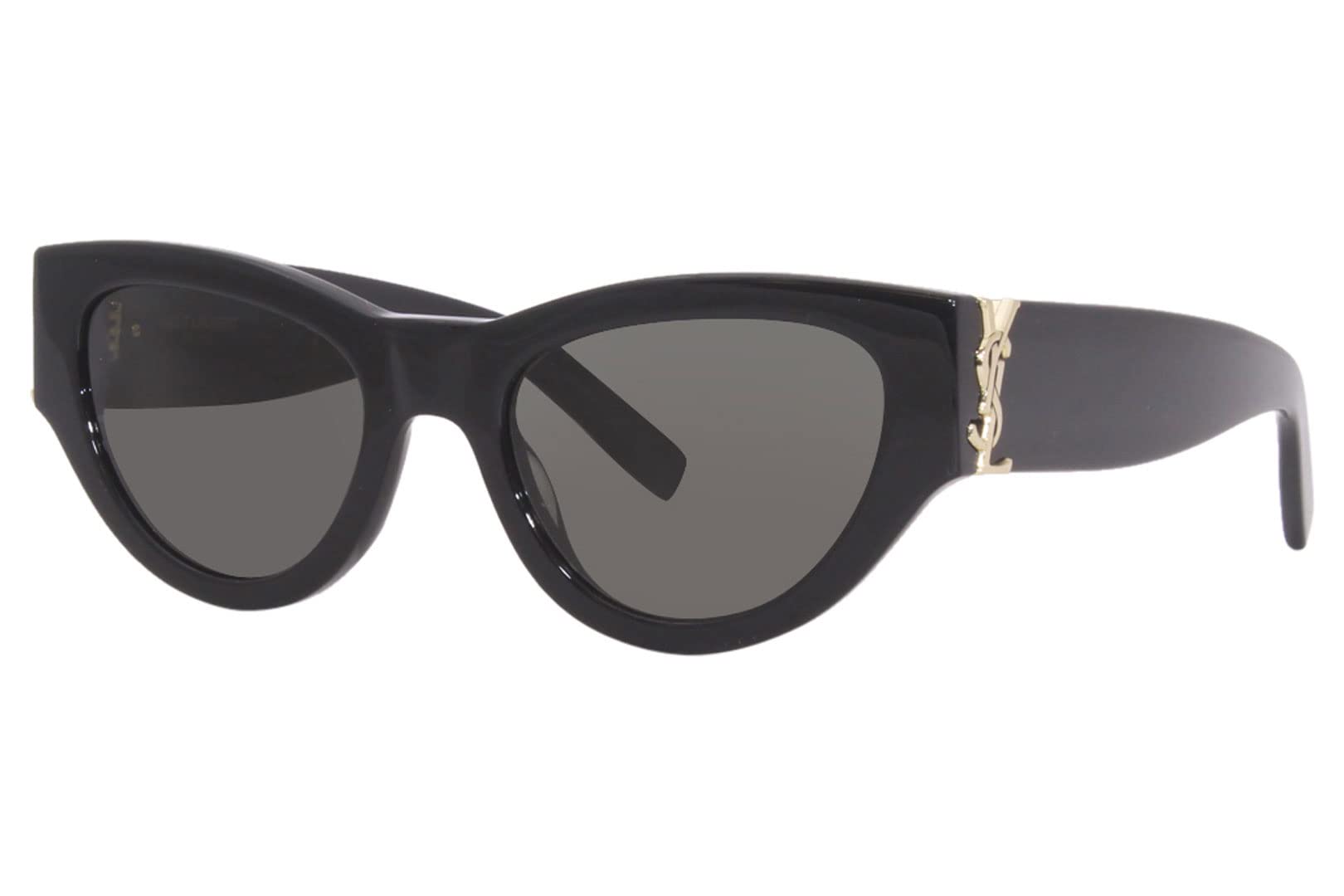 Saint Laurent Women's Glam Cat Eye Sunglasses - Luxury Designer Shades for Women, UV Protection & Fashionable Eyewear - Perfect for Beach, Driving & Outdoor Activities