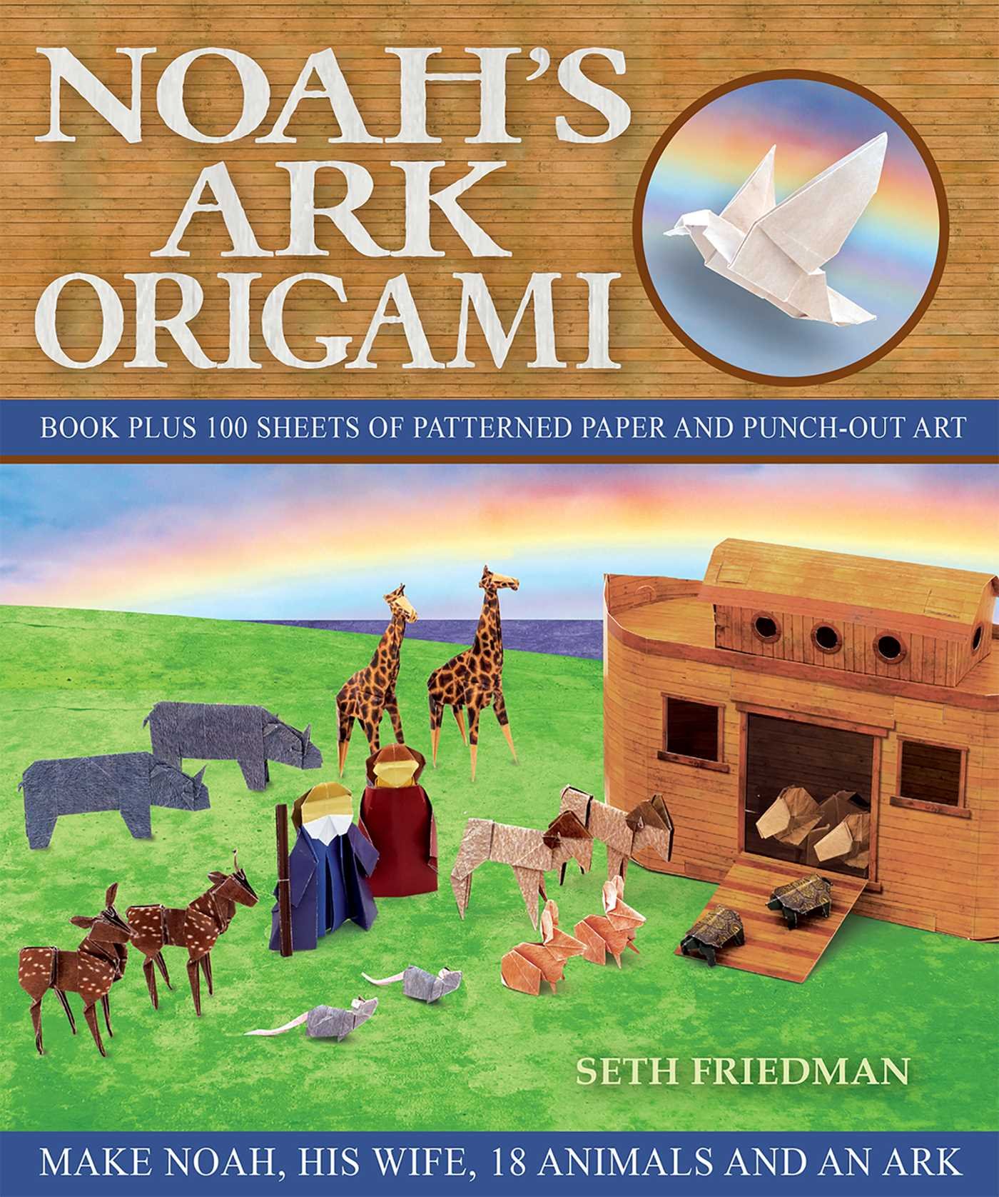 Noah's Ark Origami Book - Step-by-Step Folding Guide for Kids & Adults | Perfect for Gifts, Home Decor, and Educational Activities