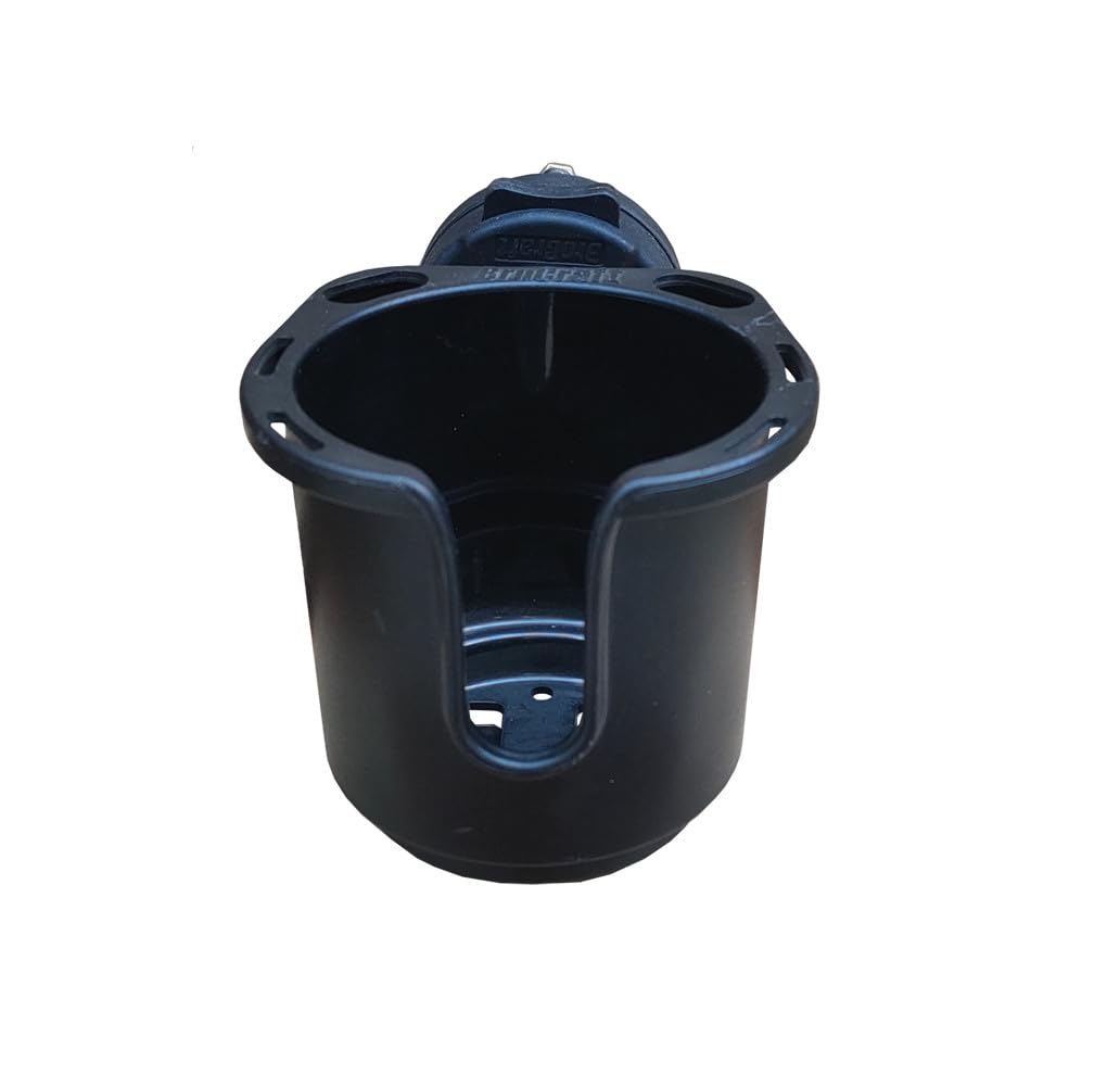 Brocraft Universal Drink Holder - Deck, Side & Kayak Mount Cup Holder for Outdoor Adventures, Boating & Camping