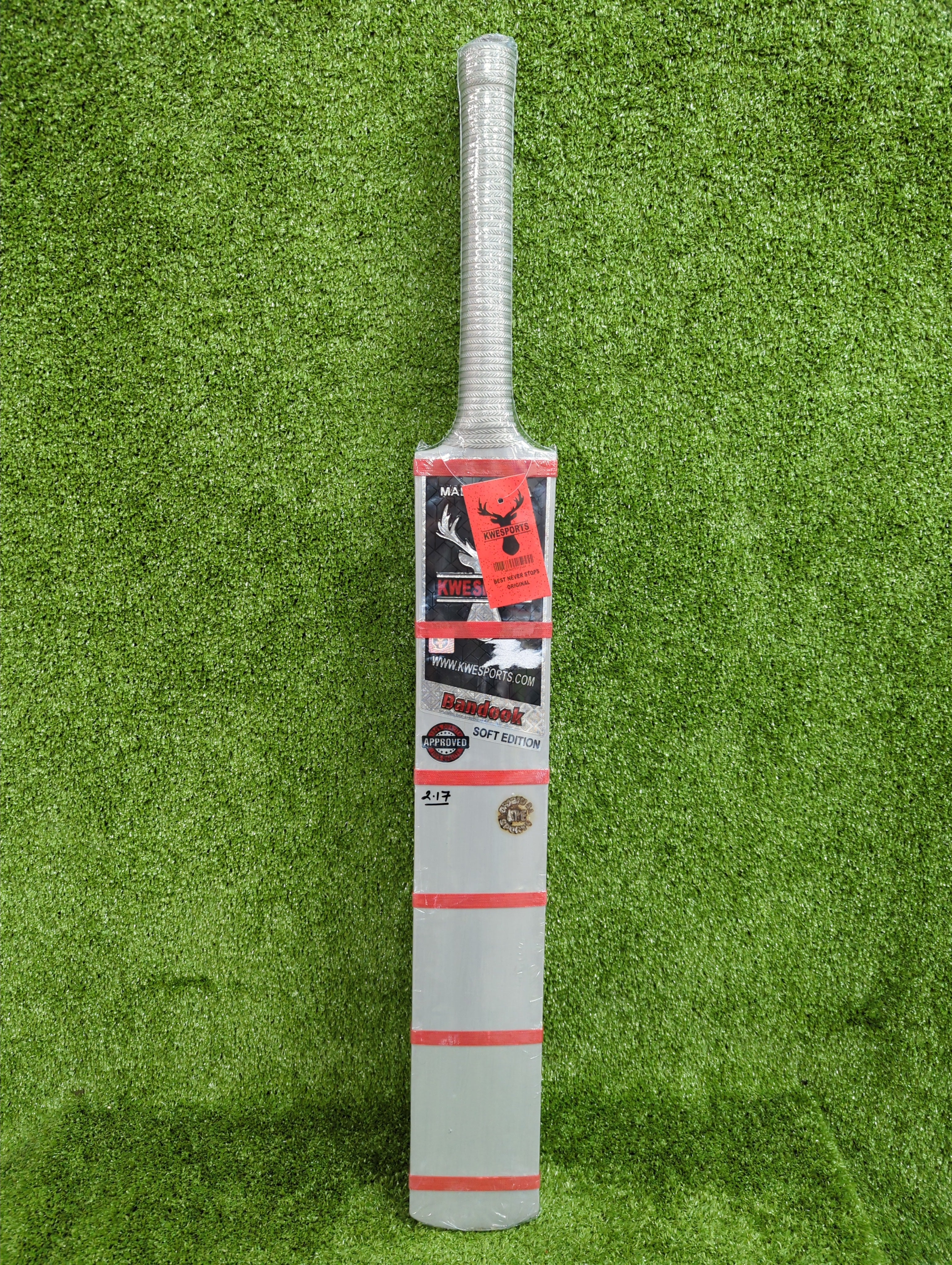 Bandook Soft Edition Players Edition Cricket Bat - Premium Performance for Practice & Matches | Perfect for Training, Casual Play & Competitive Cricket