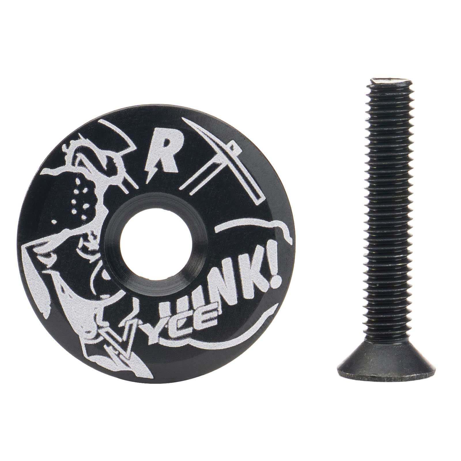 31.7mm Bike Headset Top Cap Cover - 1-1/8