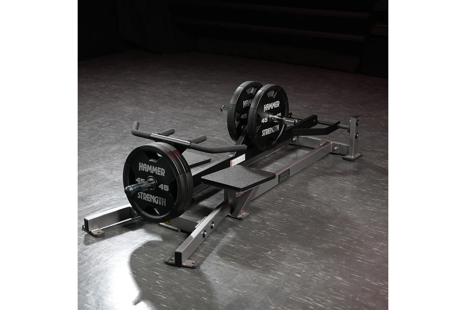Hammer Strength Plate Loaded T-Bar Row Machine - Heavy Duty Home Gym Equipment for Back Workouts - Perfect for Strength Training & Muscle Building in Home Gym or Commercial Fitness Center