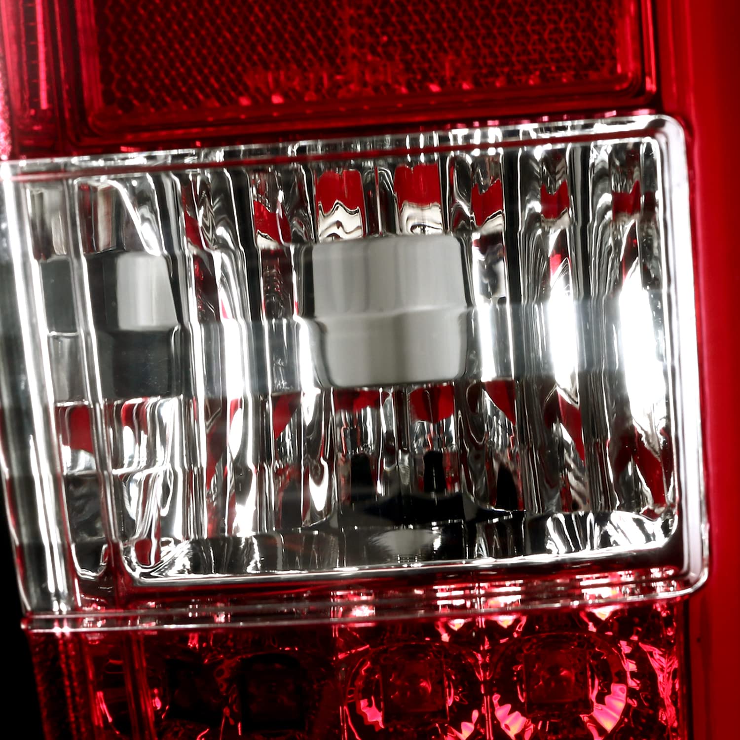 Spec-D Tuning Smoke Lens Headlights with LED & Red Lens LED Light Bar Tail Lights for Toyota Tundra - Upgrade Your Truck's Style and Visibility for Night Driving & Off-Road Adventures