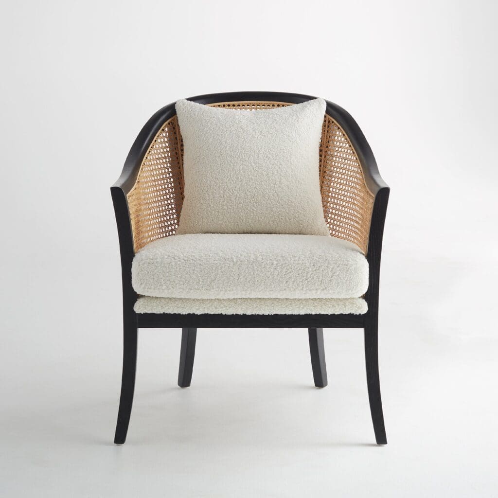 Cyan Design 11499 Relatore Chair - White Upholstered Dining Chair for Modern Home & Restaurant Decor | Perfect for Dining Room, Kitchen, or Cafe Setting