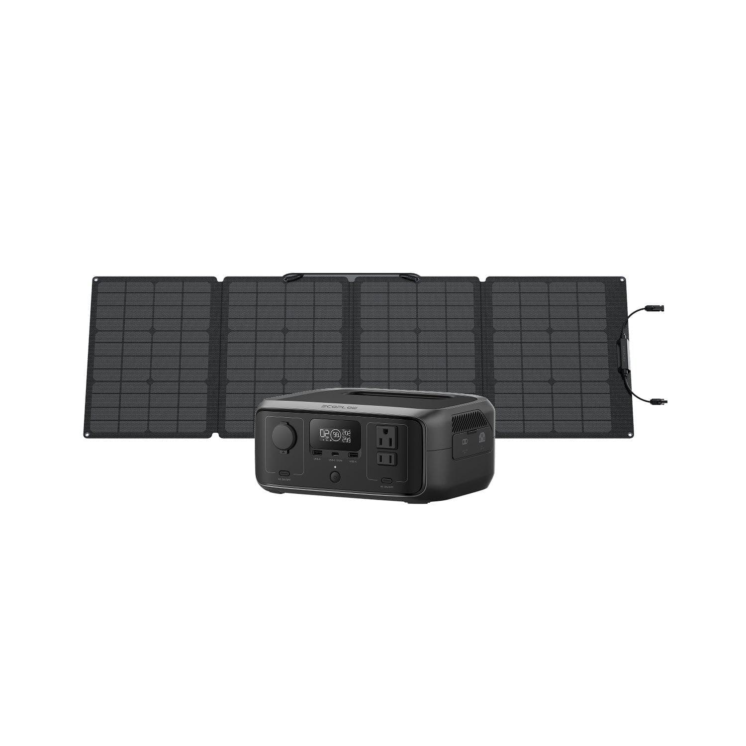 EcoFlow RIVER 3 Portable Power Station 288Wh | Solar Generator for Camping, RV & Emergency Backup | Fast Charging & Lightweight Power Supply for Outdoor Adventures & Home Use