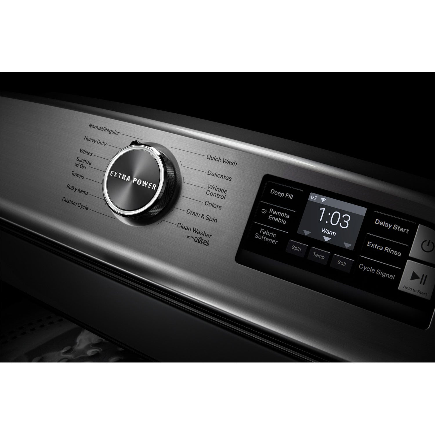 Maytag Metallic Slate Smart Top Load Washer 6.0 cu. ft. & Smart Gas Dryer 7.4 cu. ft. Set (MVW7230HC/MGD6230HC) - Large Capacity Laundry Appliances for Family Homes