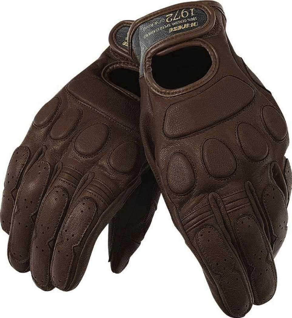 Dainese 201815437-005-XXL DAI Blackjack Gloves - Motorcycle Racing Gloves for Men, Black Leather Protective Gloves for Street & Track Riding (Perfect for Racing, Commuting & Adventure Tours)
