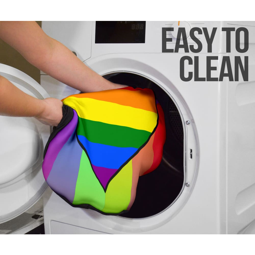 Rainbow Unicorn Car Seat Covers - LGBT Pride Heart Design - Soft & Durable Universal Fit - Perfect for Pride Month, LGBTQ+ Events & Unique Car Decor