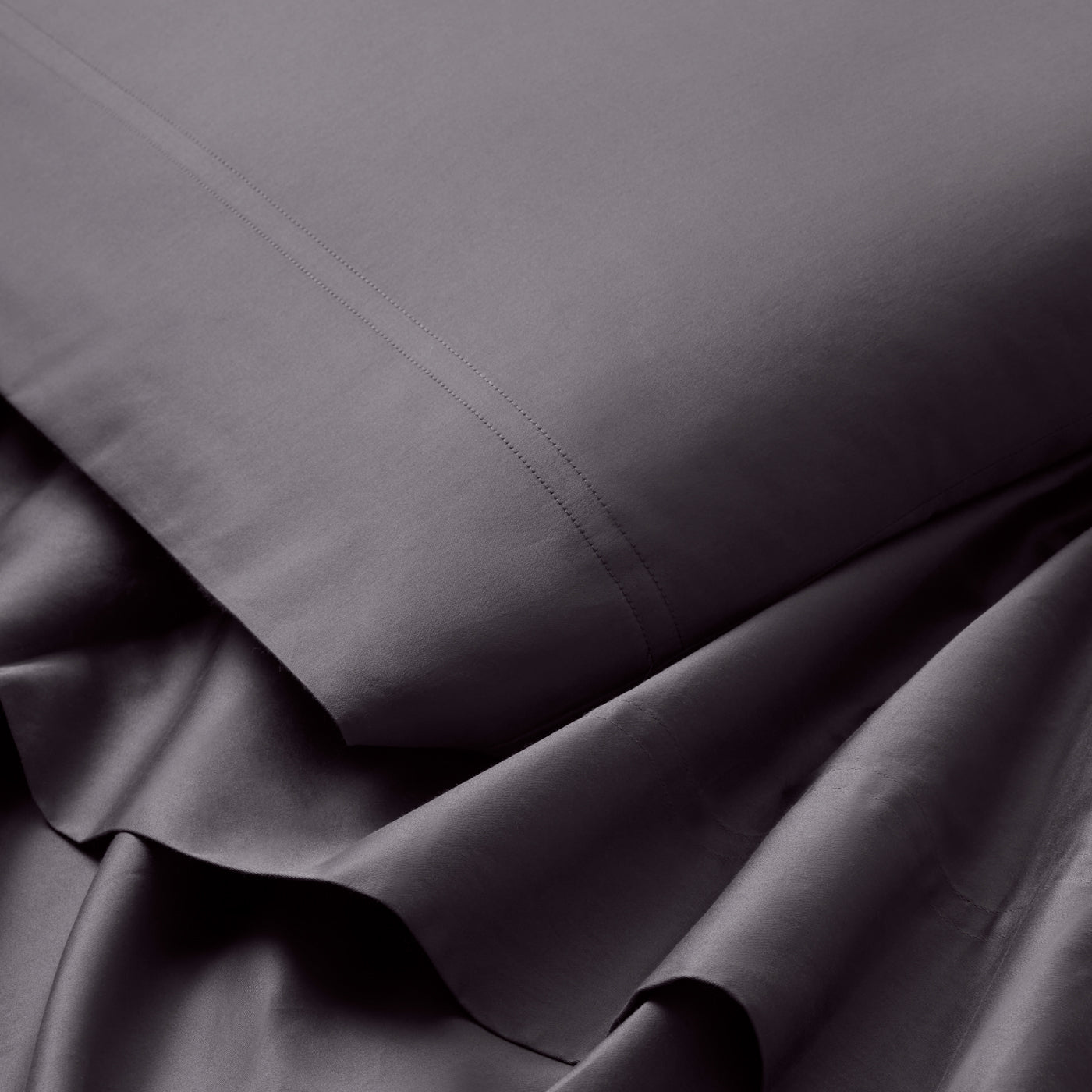 Luxury Soirée Sateen Sheet Set - 100% Cotton Soft Bed Sheets with Deep Pockets - Perfect for Master Bedroom, Guest Room & Hotel Use