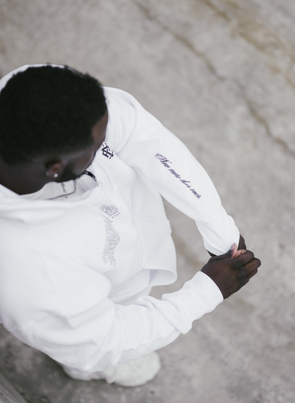 More Than Ever Zip Up Hoodie - White | Stylish & Comfortable Pullover for Casual Wear & Outdoor Activities