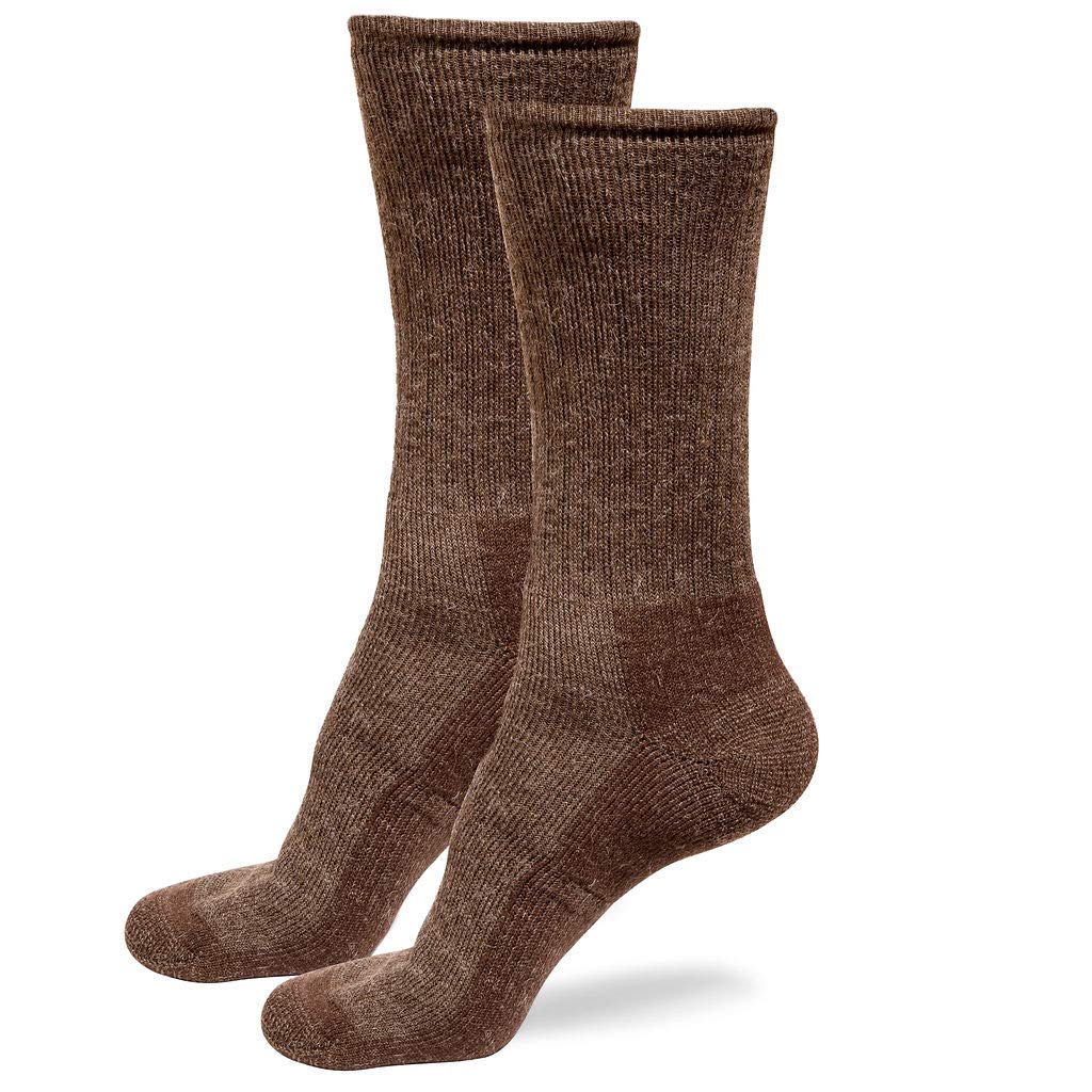 Premium American Mammoth Alpaca Wool Socks for Men & Women - Ultra Soft, Warm & Breathable for Hiking, Outdoor Activities & Office Wear - Perfect for Winter, Travel & Everyday Comfort