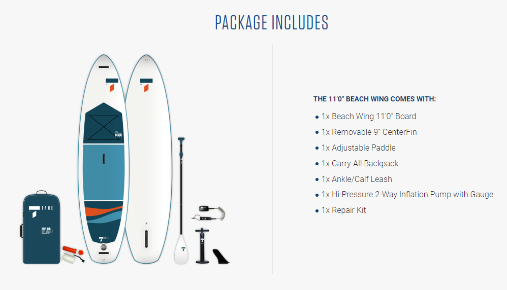 11'0 Inflatable Stand Up Paddle Board (SUP) with Paddle, Pump & Carry Bag - Lightweight & Stable for All Skill Levels - Perfect for Beach, Lake & Ocean Paddling