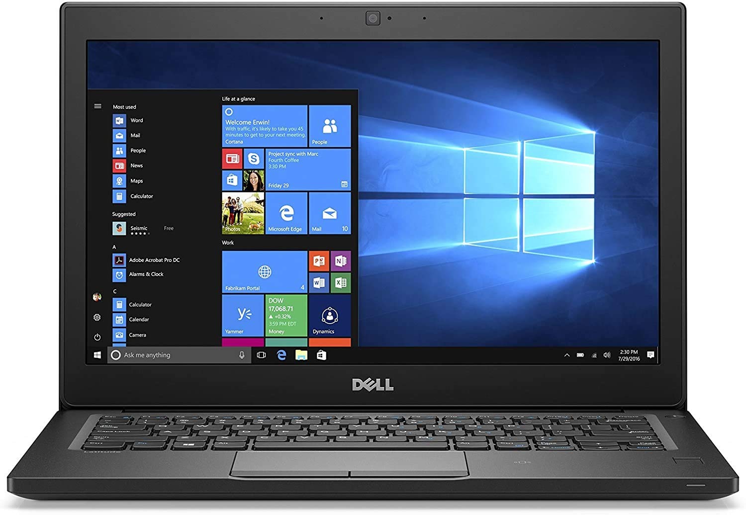 Refurbished Dell Latitude 7280 Business Laptop - 12.5