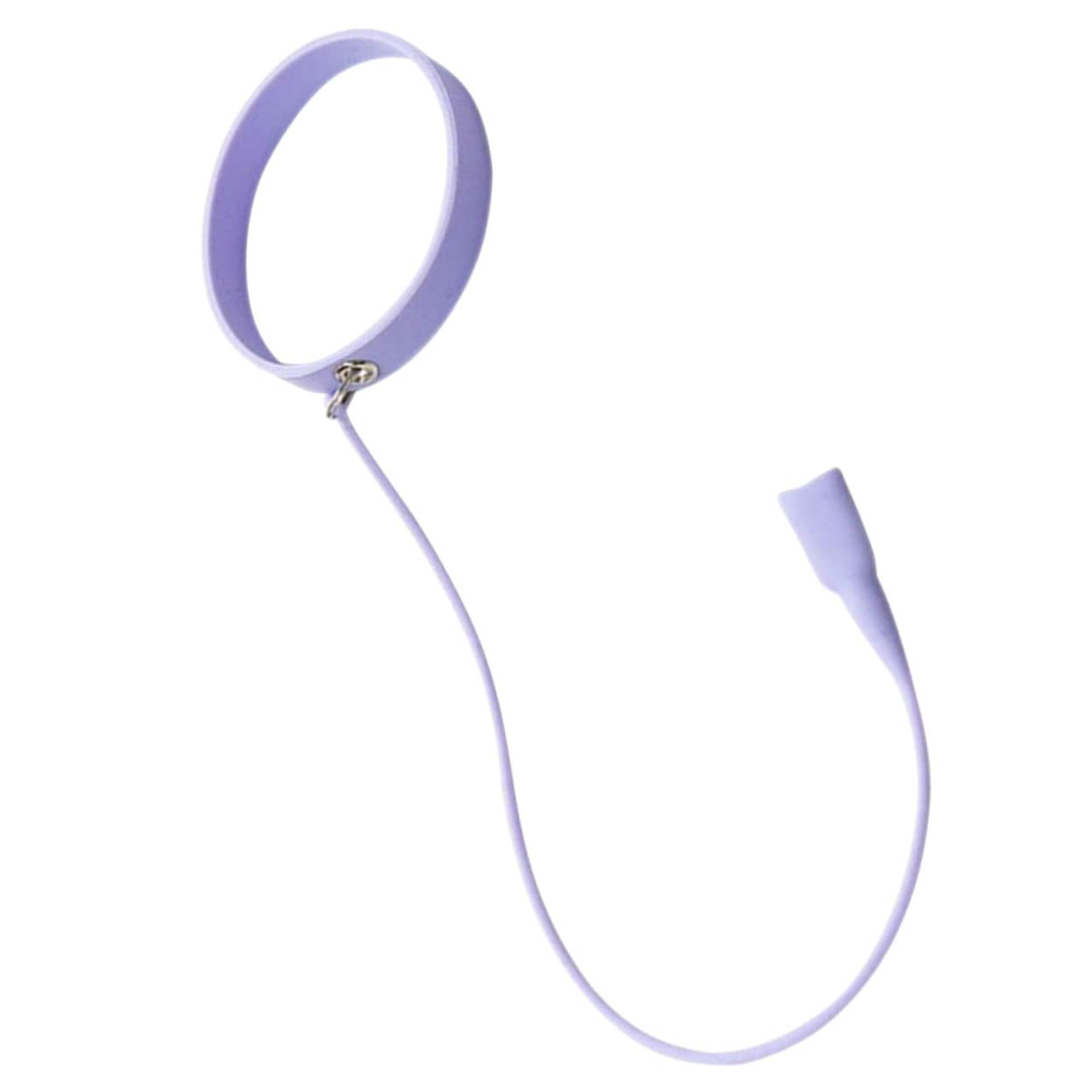 Premium Silicone Eyelash Tweezer Bracelet - Ergonomic Lash Applicator Wristband for Professional Eyelash Extensions (Purple) | Perfect for Salon, Home Use & DIY Beauty